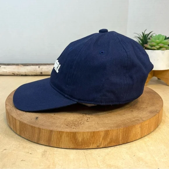 NWT Athleta Girl Baseball Cap Navy Blue Adjustable OS - Picture 3 of 8